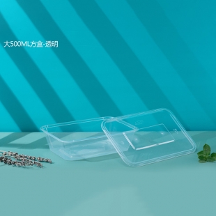 天津大500ML方盒1X300套(透明)